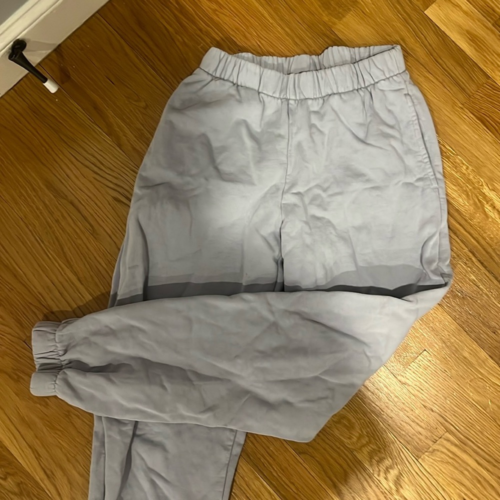 BABY BLUE BRANDY MELVILLE SWEATPANTS